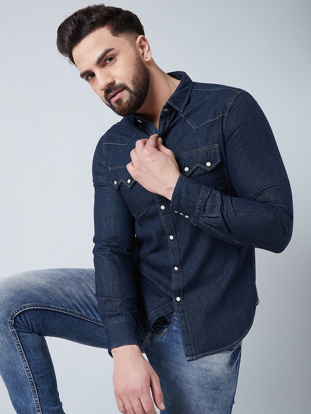 Dark Blue Denim 