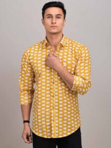 Pure Cotton Shirts For Mens