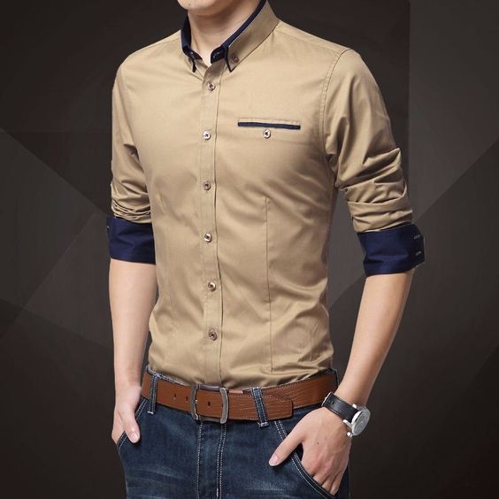 Pure Cotton Shirts For Men