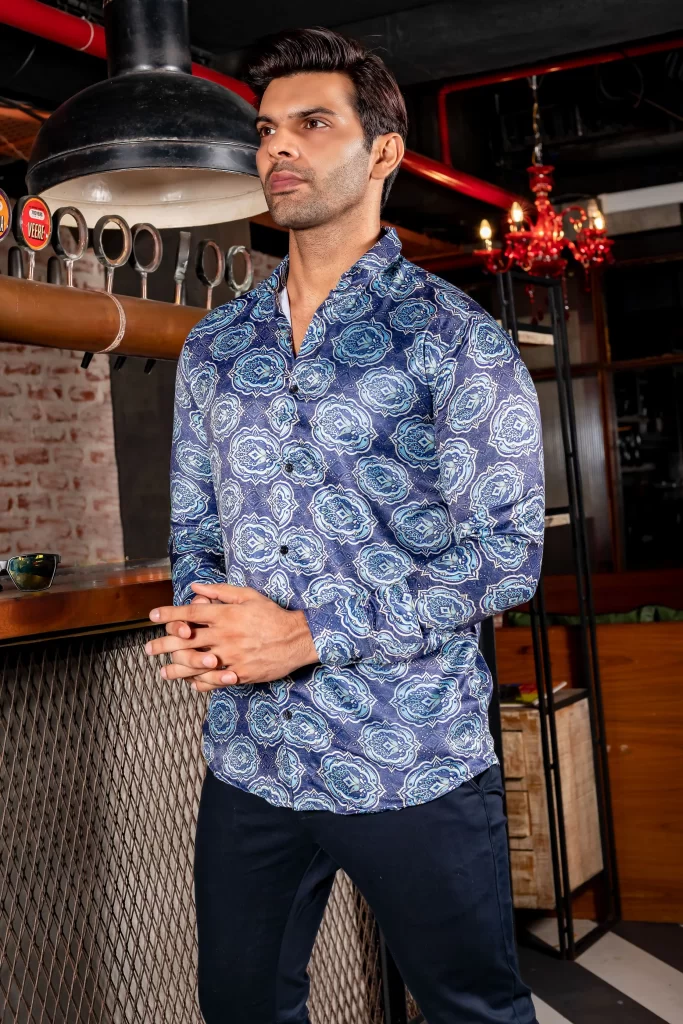 New party wear shirts best sale for mens