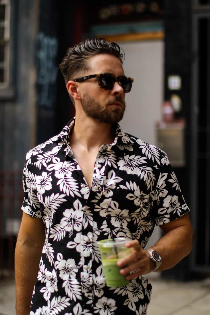 Floral Shirts Men