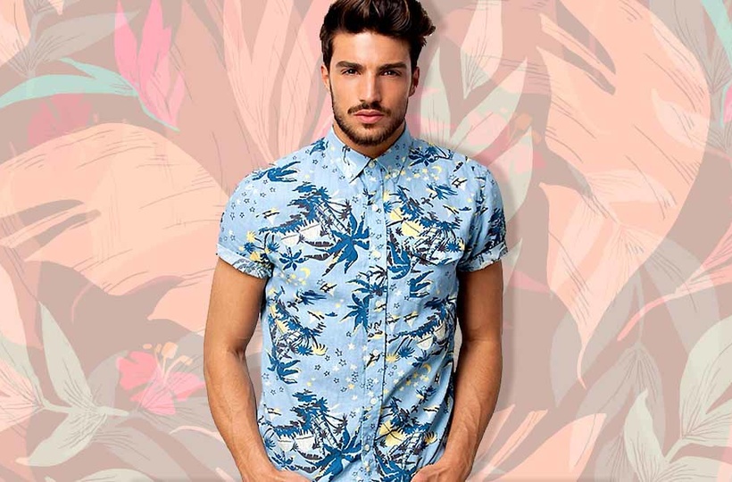 Floral Shirts Men