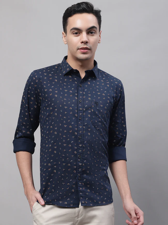 Navy Blue Shirt